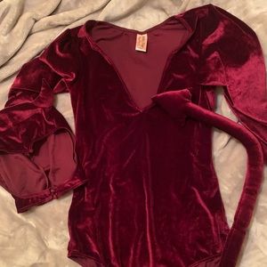 bettie page devil lingerie costume